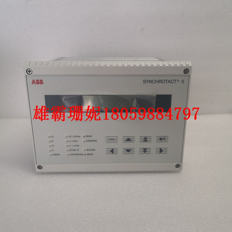 SYNCHROTACT5    双通道同步系统  3BHB006713R0217   认清方向，抢占先机