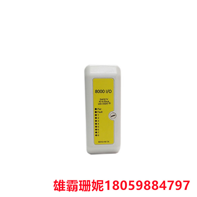 8810-HI-TX   8通道安全模拟输入  可承受转轴的振动或者冲击