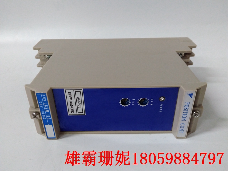 YASKAWA JGSM-06   位置控制器     安川JGSM系列控制器具有前面板控件