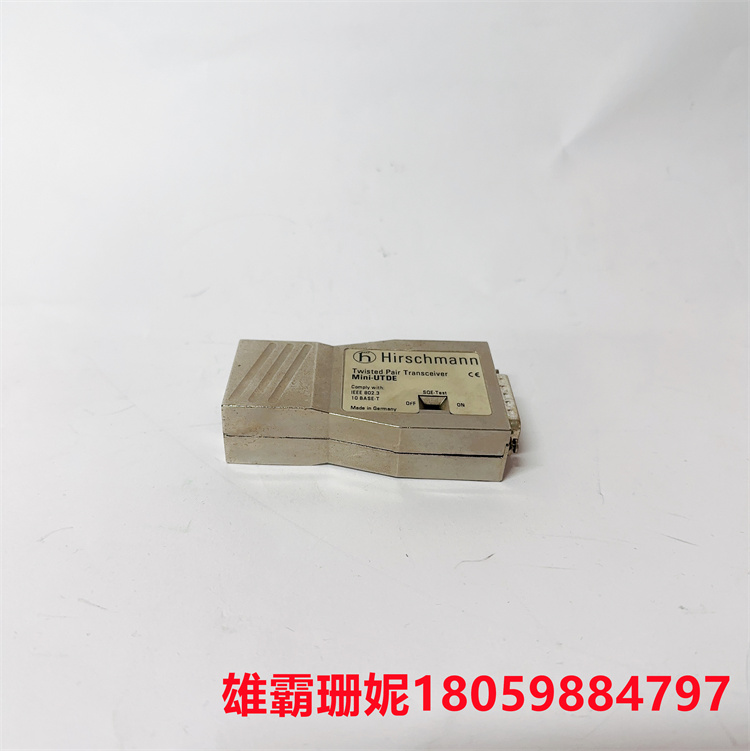 MINI-UTDE 10 BASE-T   电口模块    有效提高机架/机柜空间利用率