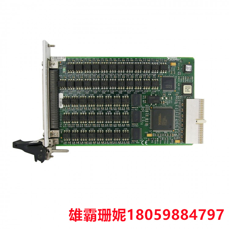 NI PXI-6527 数字 I/ O 模 块   该模块提供 24 个固态继电器数字输出和 24 个光隔离数字输入