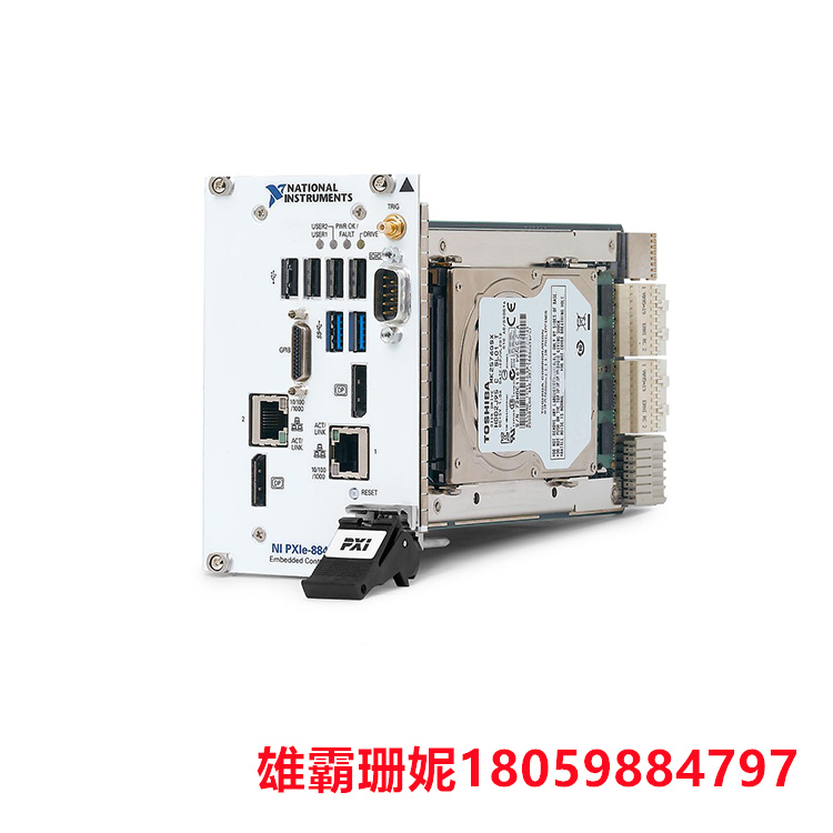 NI  PXI-8840  控制器   它可用于具有升级处理和数据采集的测量仪器的应用