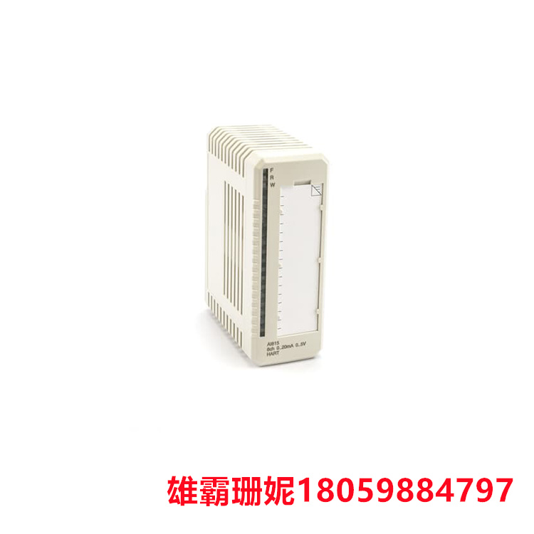 ABB	AI815 8通道，模拟输入，20mA,支持HART	AI815	3BSE052604R1