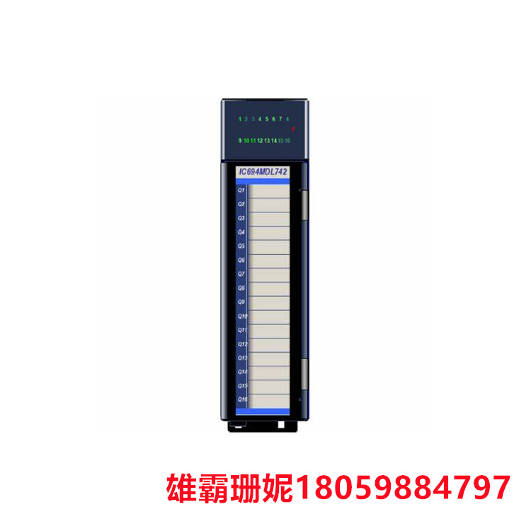 GE	IC694MDL740  分立输出模块   它属于现代设计的控制器模块
