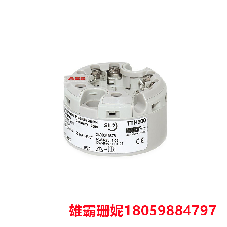 ABB    TTH300-E1-H   头戴式温度变送器   用户友好性得到了进一步的提高