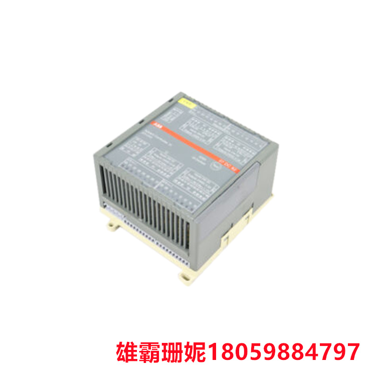ABB     07DC92D GJR5252200R0101  输入/输出模块  新增功能初级电压: