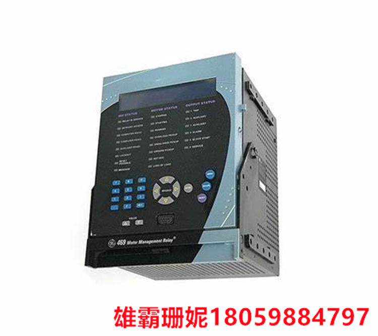 GE  SR465-P5-HI-A20   电机管理继电器    该装置设计有 5 安培相位 CT 次级