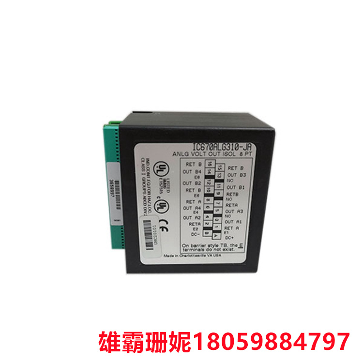 GE	IC670ALG310   模拟电压输出模块    是全球的多元化企业
