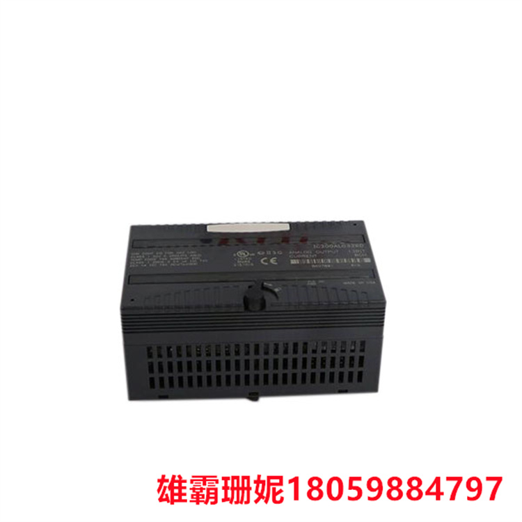GE   IC200ALG327H   输出模块     配有12个单端输出