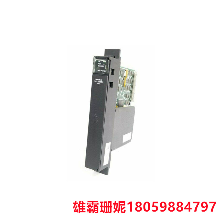 GE  IC697CPU771  中央处理器（CPU）模块   因为CPU负责处理用户逻辑以实现所需的自动化
