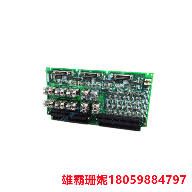 GE    IS200ECTBG1A  	励磁器接触端子板    该型号能够控制继电器触点输出和客户触点输入