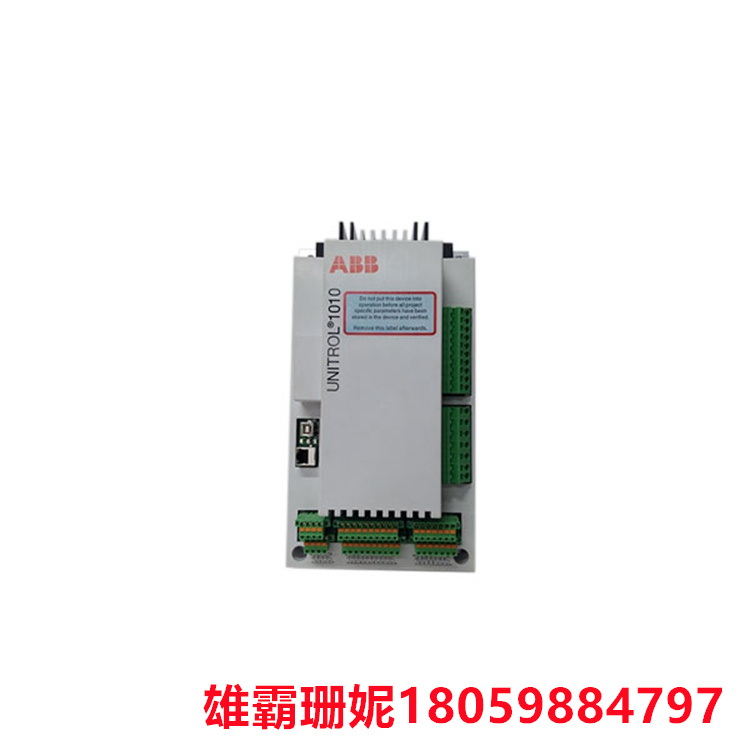 ABB  UNITROL 1010  间接励磁系统    内建支持双频道