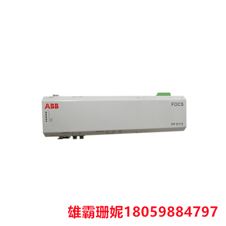 ABB  PPD115A102  励磁控制器    系统采用三相全控桥可控硅整流电路