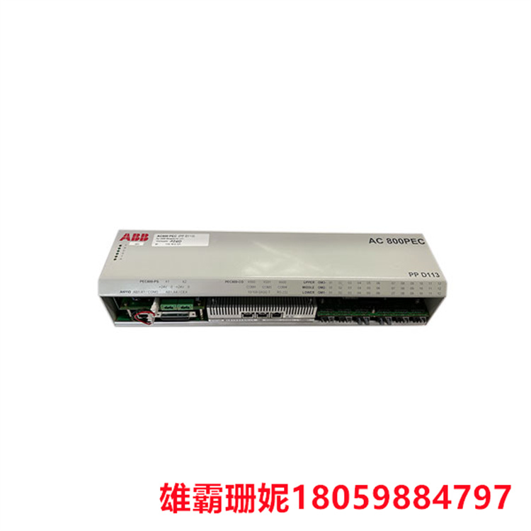 ABB  PPD113B03-26-100110  中央处理器      存入有关器件寄存器中