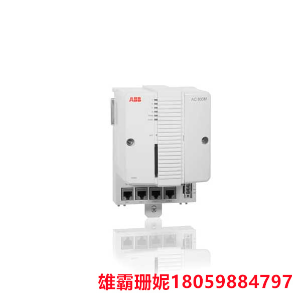 ABB  3BSE076355R1   控制器    PM867 控制器的底板有两个 RJ45 以太网端口