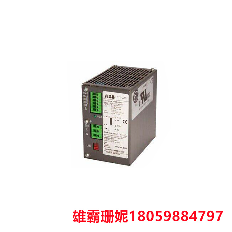 ABB   DPW01   电源模块    电源模块的作用就是电压的转换