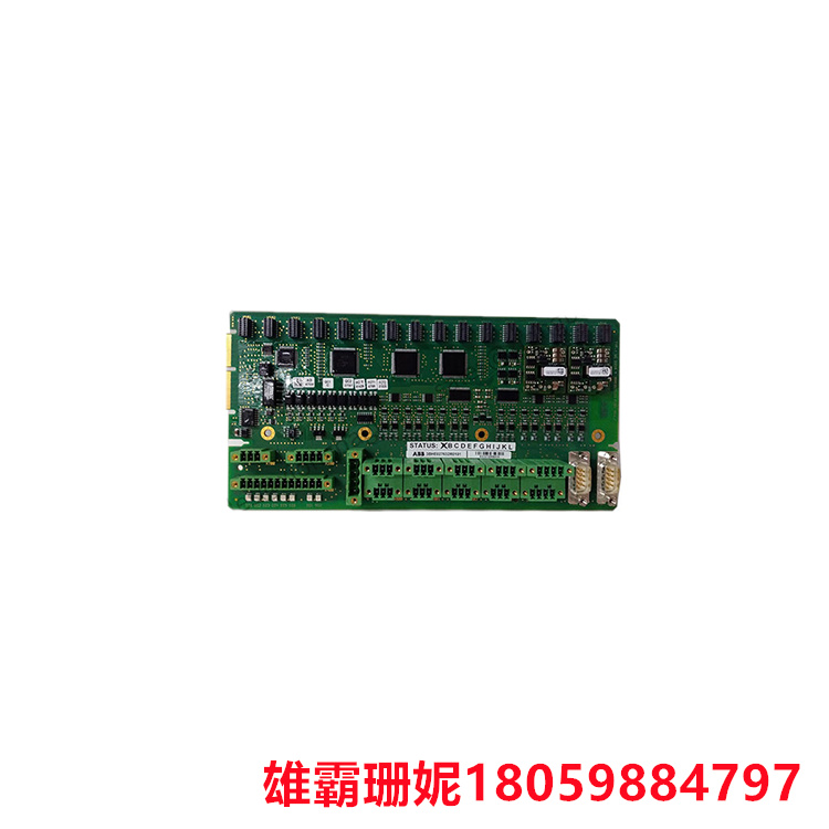 ABB  3BHE027632R0101  输入输出模块   进而使外部设备进行相应的动作