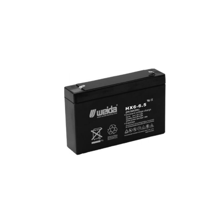 威达蓄电池HX6-6.5   均充电压每单格14.10-14.40V
