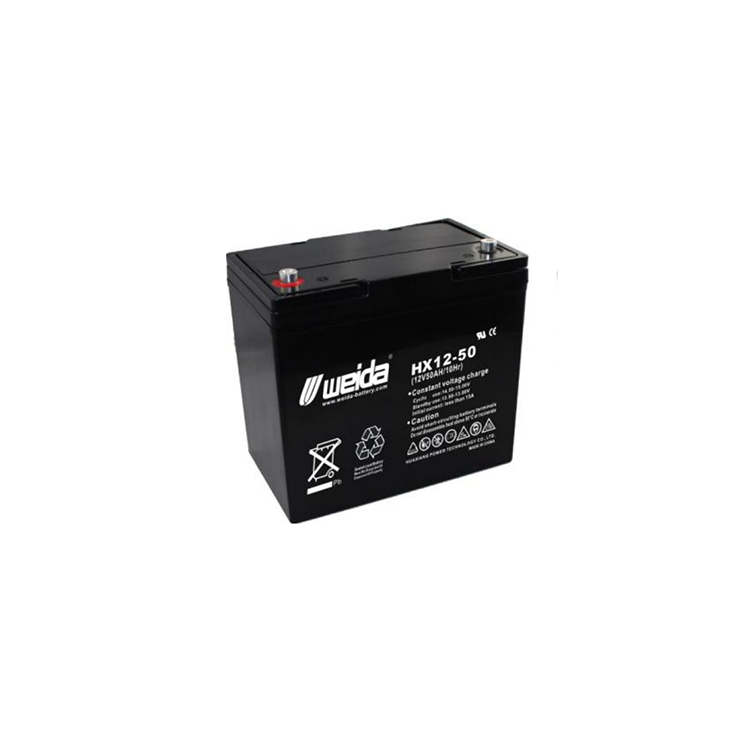 威达蓄电池HX12-50/12V50AH   加强了板栅的耐腐蚀性