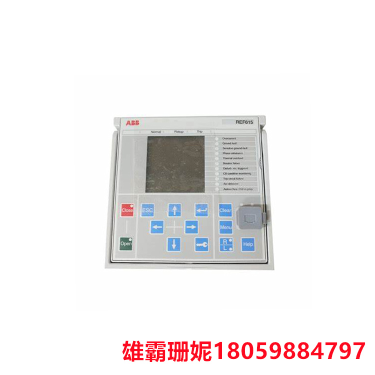 ABB   REF543KB127AAAA    馈线终端     馈线终端可以和各种开关装置