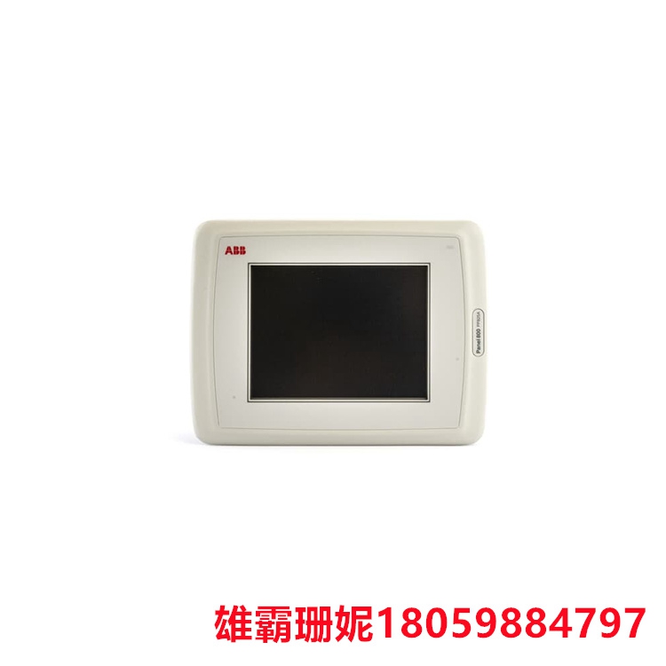 ABB  PP845 3BSE042235R1   触摸屏     直观且符合人体工程学的操作面板组成