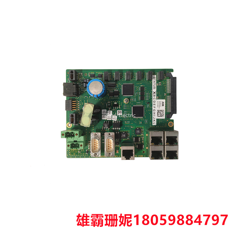 ABB    PDD500A101	励磁控制模块    通过模块化设计和扩展接口