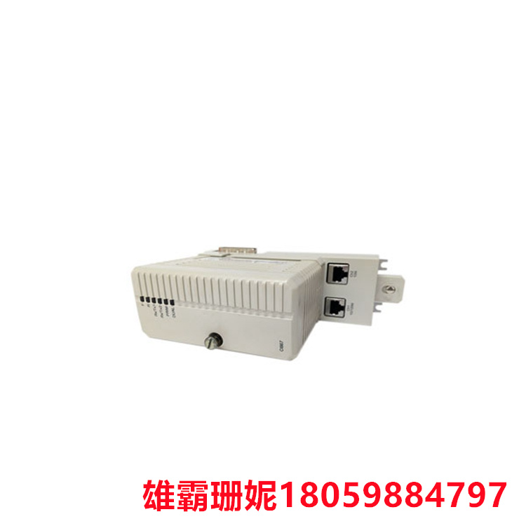 ABB     CI867K01     通讯模块        以太网电缆必须通过以太网交换机连接到主网络