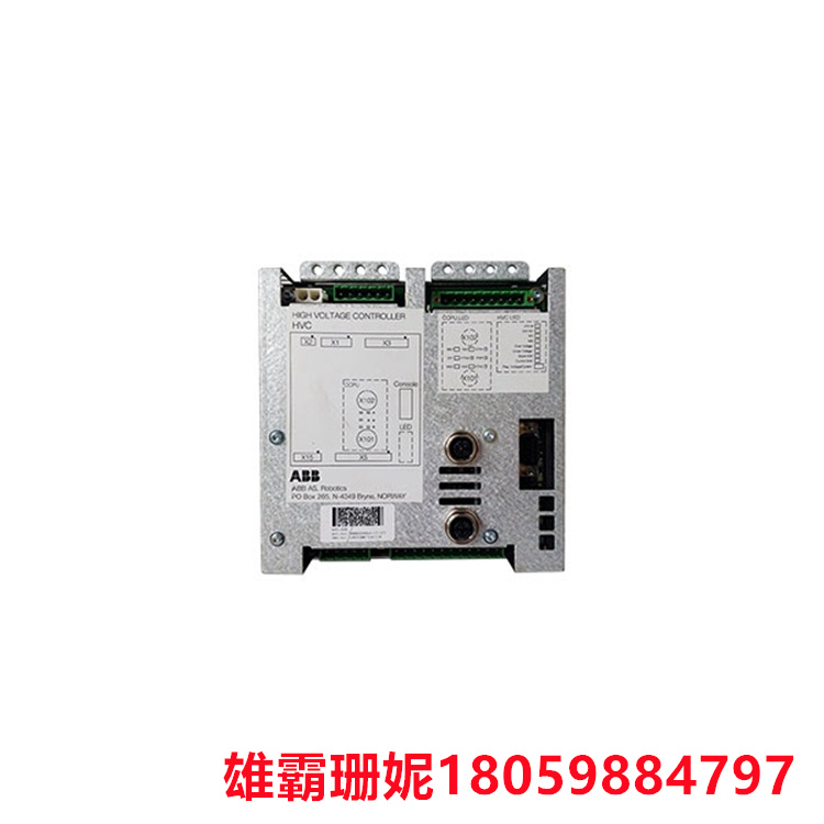 ABB  HVC-02B   机器人控制卡件模块      这种类型的卡件模块通常用于ABB工业机器人系统