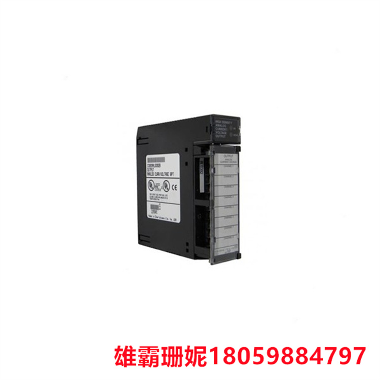 GE    IC695ALG600-CC    模拟量输入模块     并将其转换为数字量供 PLC 进行处理和控制