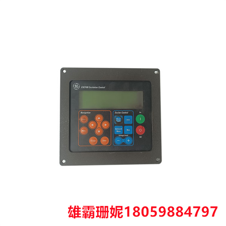 GE    IC752SPL013    励磁控制接口面板     其主要功能是实现励磁控制器与发电机的接口连接
